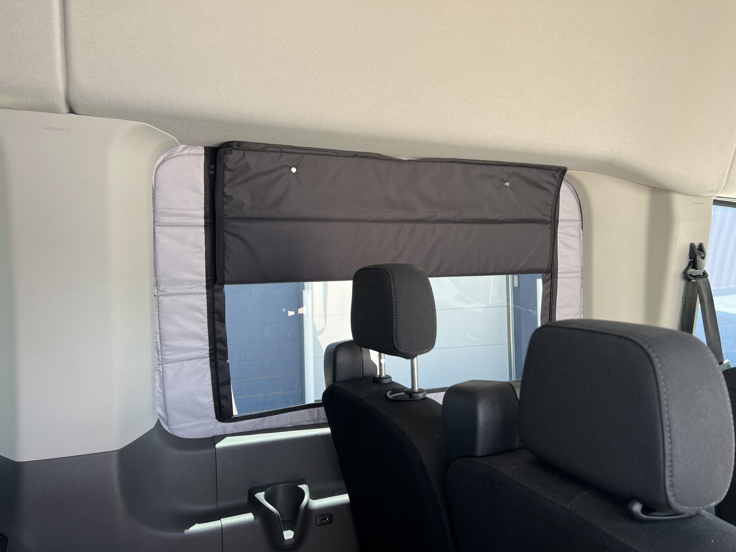 lifted half window cover ford transit