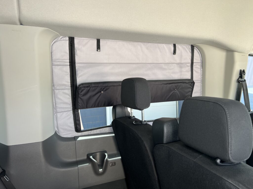 Insulated Window Covers - 148wb Ford Transit (Mid/High Roof) - Knarly Vans