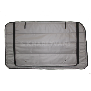 Drivers side insulated window covers for transit camper van
